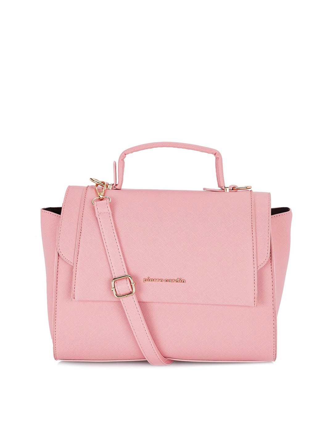 

pierre cardin Women Pink PU Structured Handheld Bag