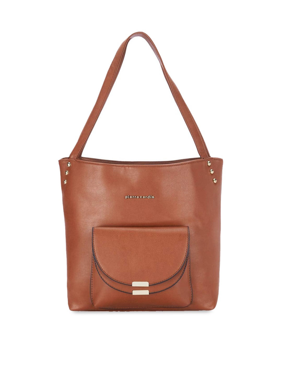 

pierre cardin Maroon PU Shopper Handheld Bag