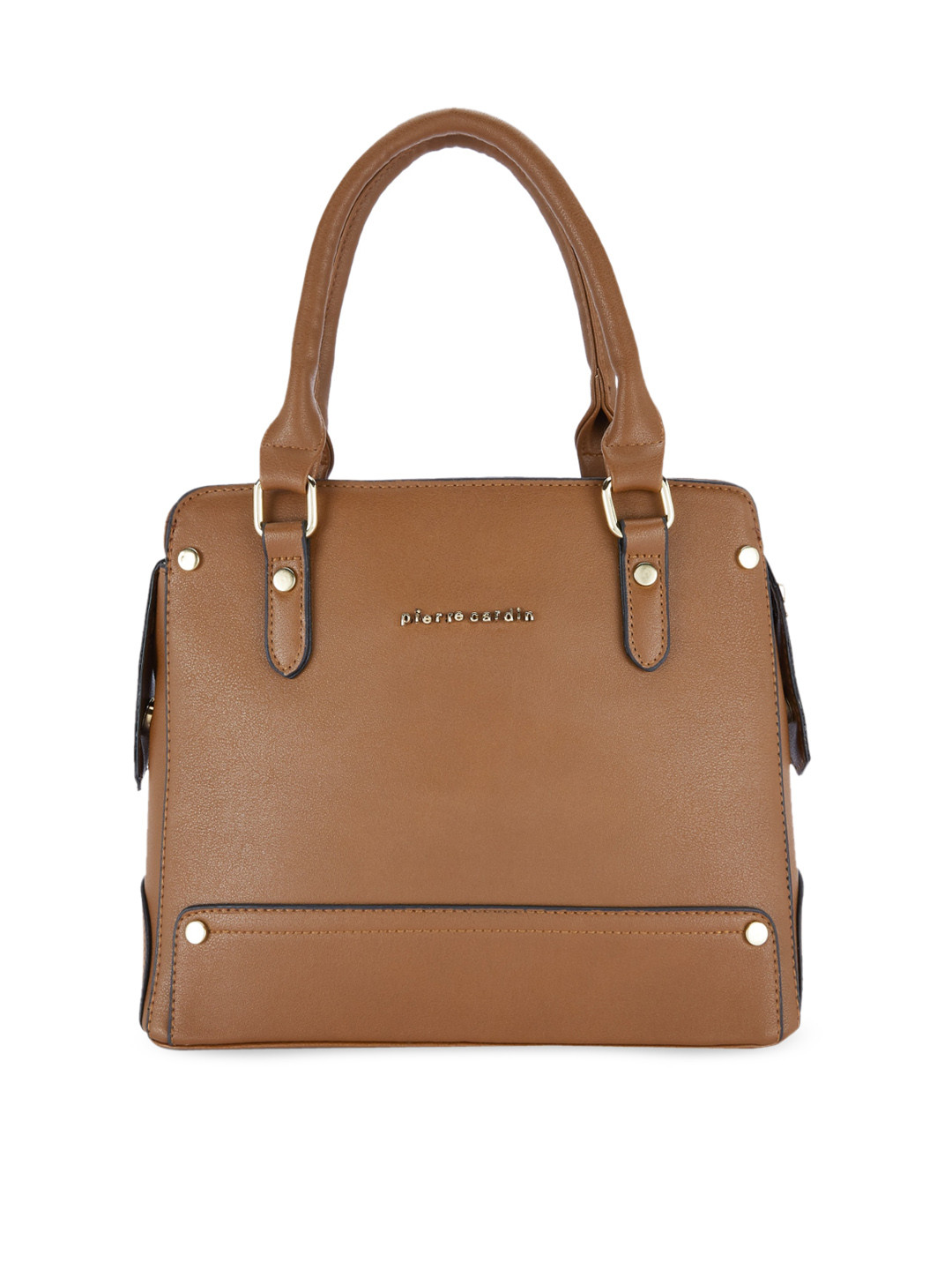 

pierre cardin PU Structured Handheld Bag, Brown