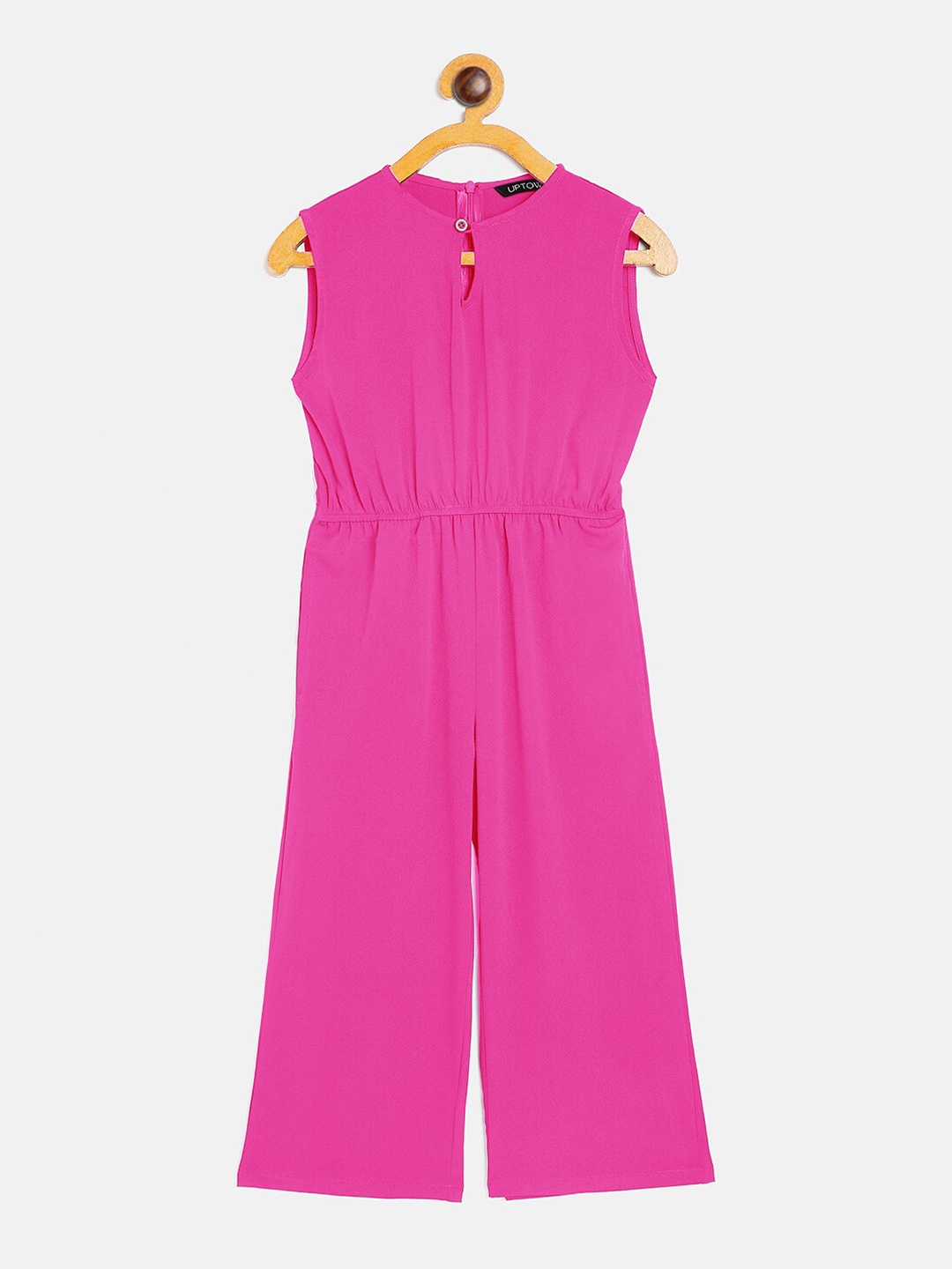 

Uptownie Lite Girls Keyhole Culotte Jumpsuit, Pink