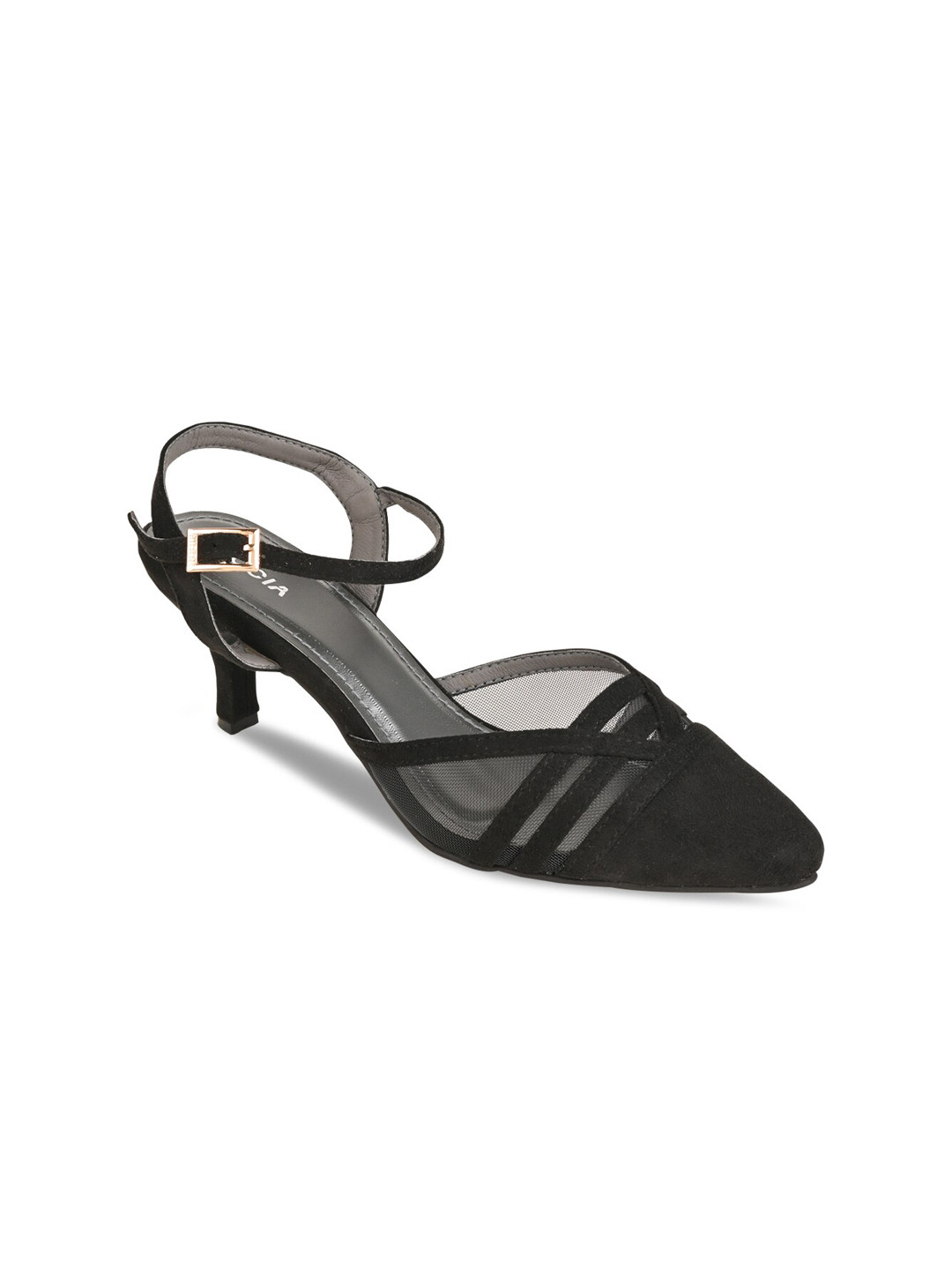 

Rocia Black Kitten Pumps Heels
