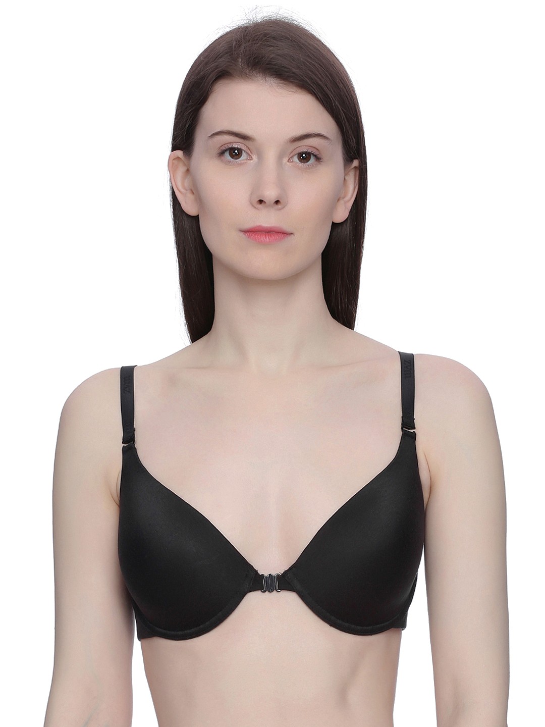 

Zivame Black Solid Underwired Lightly Padded Everyday Bra ZIZS17PR04RBLAK