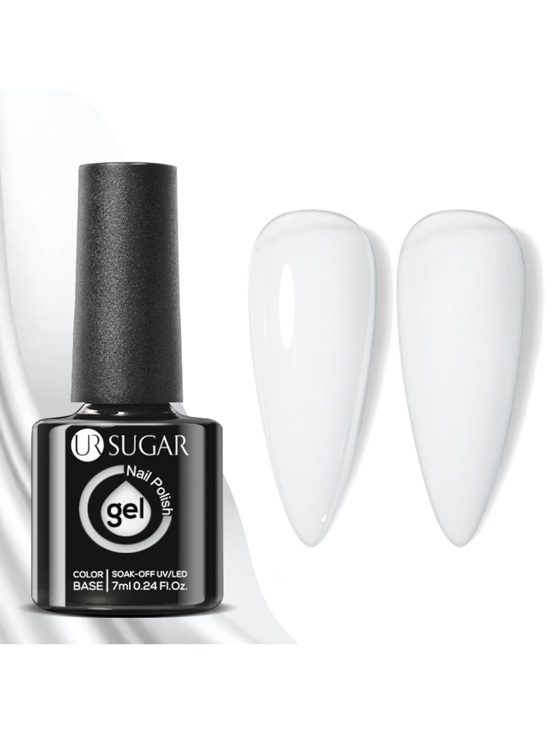 

BORN PRETTY UR SUGAR UV LED Gel Nail Polish, 7ml - URH079, White