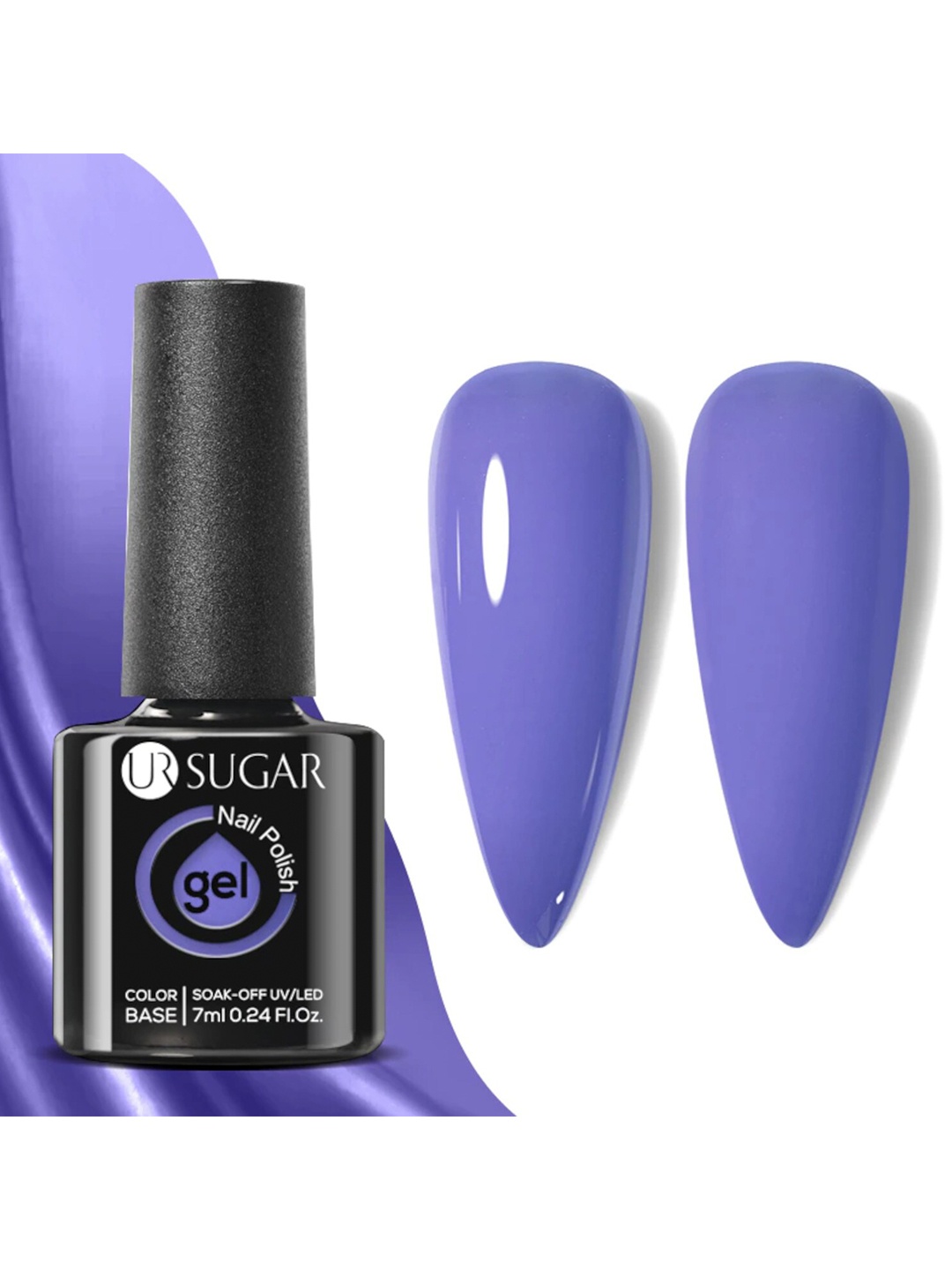 

BORN PRETTY UR SUGAR UV LED Gel Nail Polish, 7ml - URH040, Purple