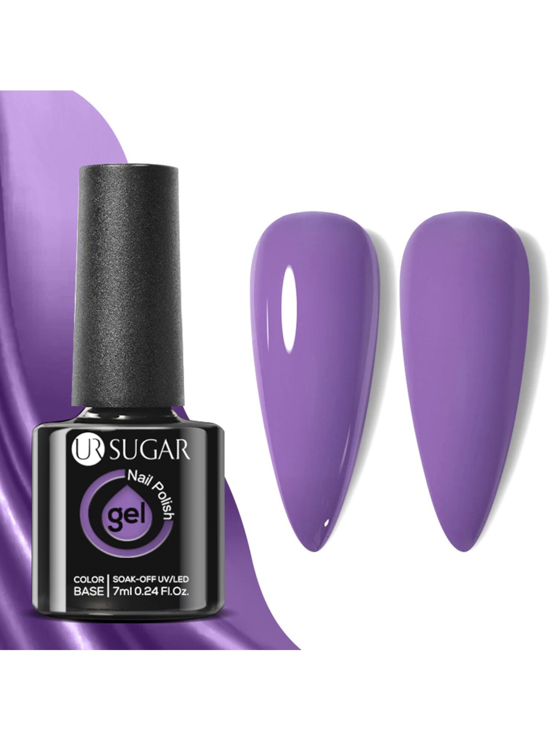 

BORN PRETTY UR SUGAR UV LED Gel Nail Polish, 7ml - URH039, Purple