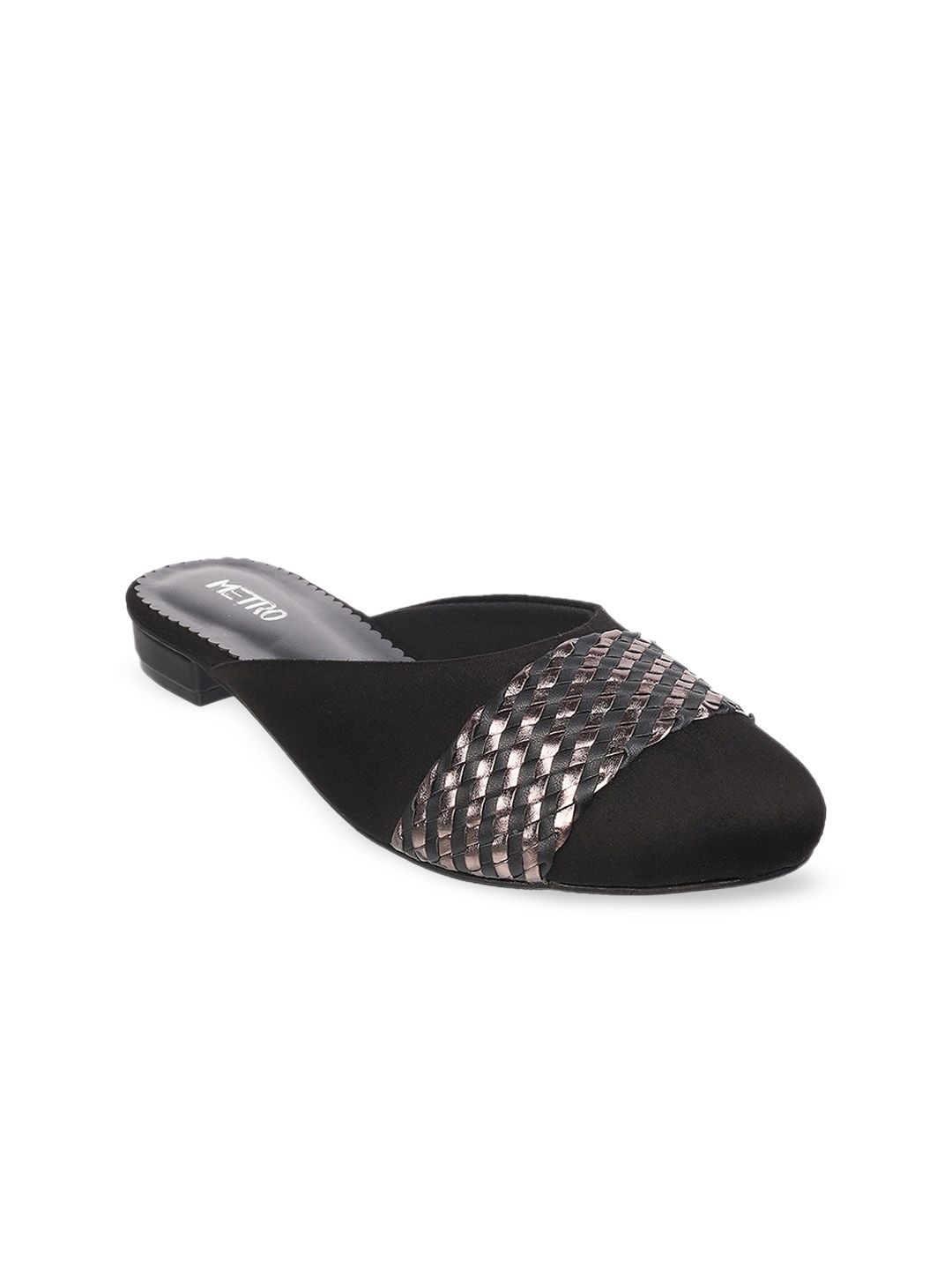 

Metro Women Mules Flats, Black