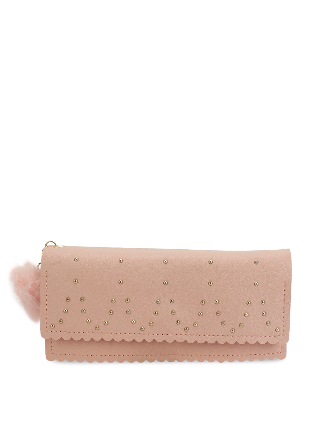 

ZEVORA Women Embellished Clutch, Pink