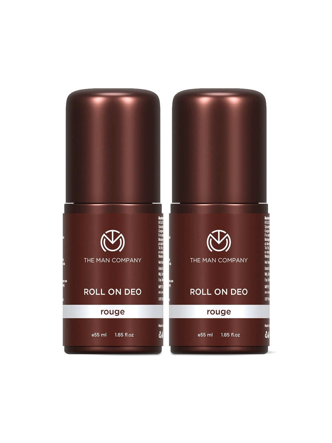 

THE MAN COMPANY Men Pack Of 2 Rouge Roll On Deo - 110ml, White