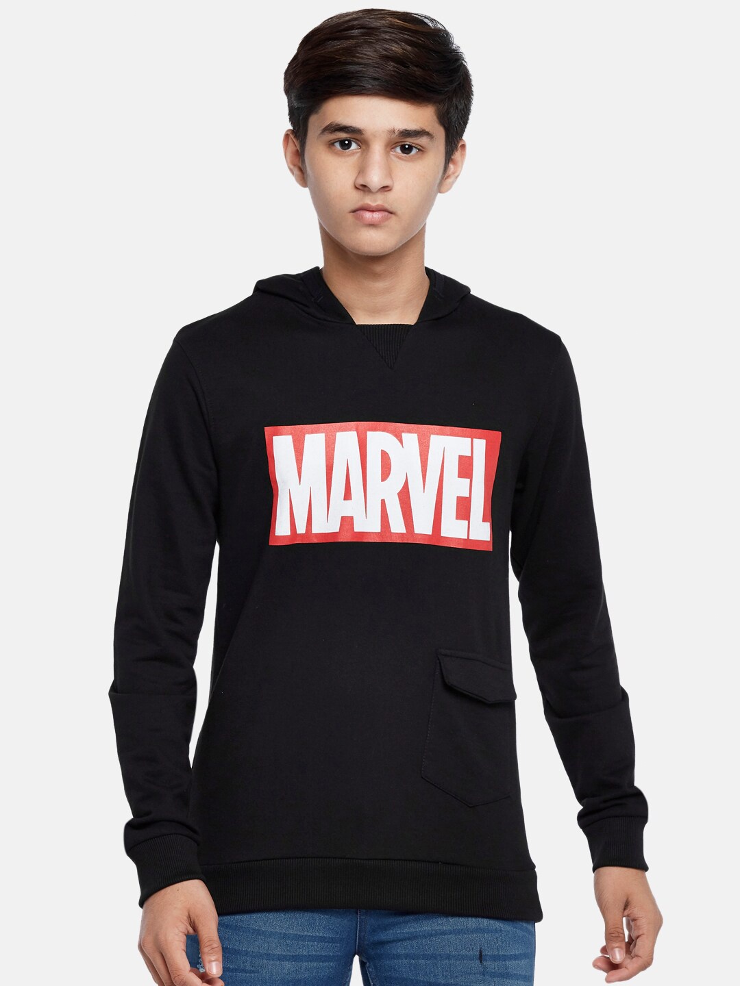 

Coolsters by Pantaloons Boys Black Printed Cotton Sweatshirt