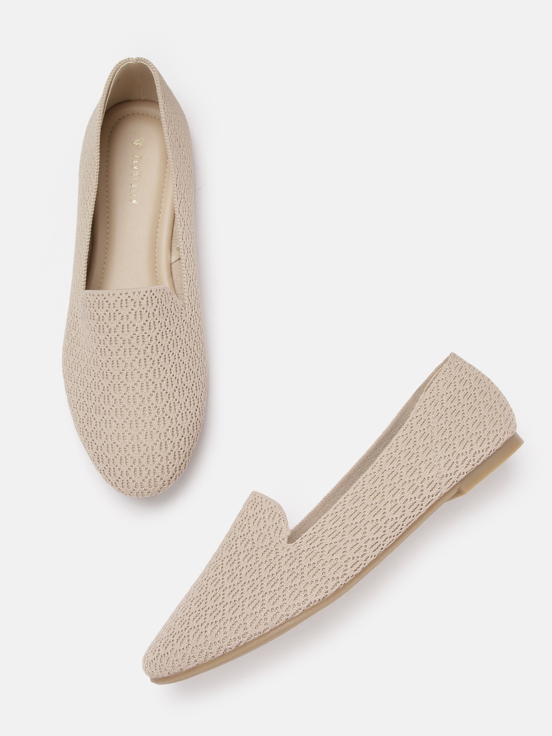

Van Heusen Woman Women Beige Ballerinas Flats