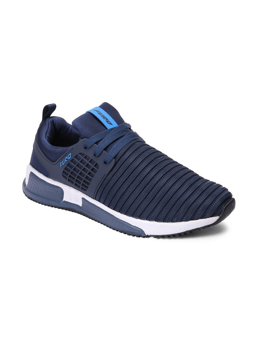

FURO by Red Chief Men Navy Blue Mesh Walking Shoes