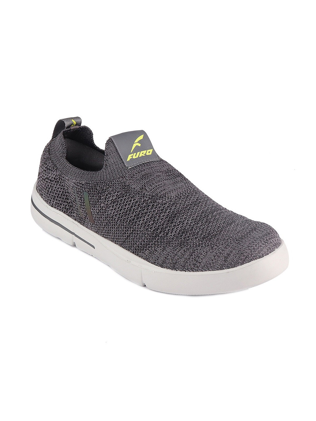 

FURO by Red Chief Men Mesh Walking Non-Marking Shoes, Grey