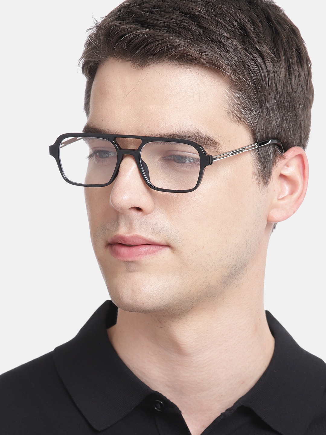 

Voyage Unisex Wayfarer Sunglasses with UV Protected Lens, Transparent