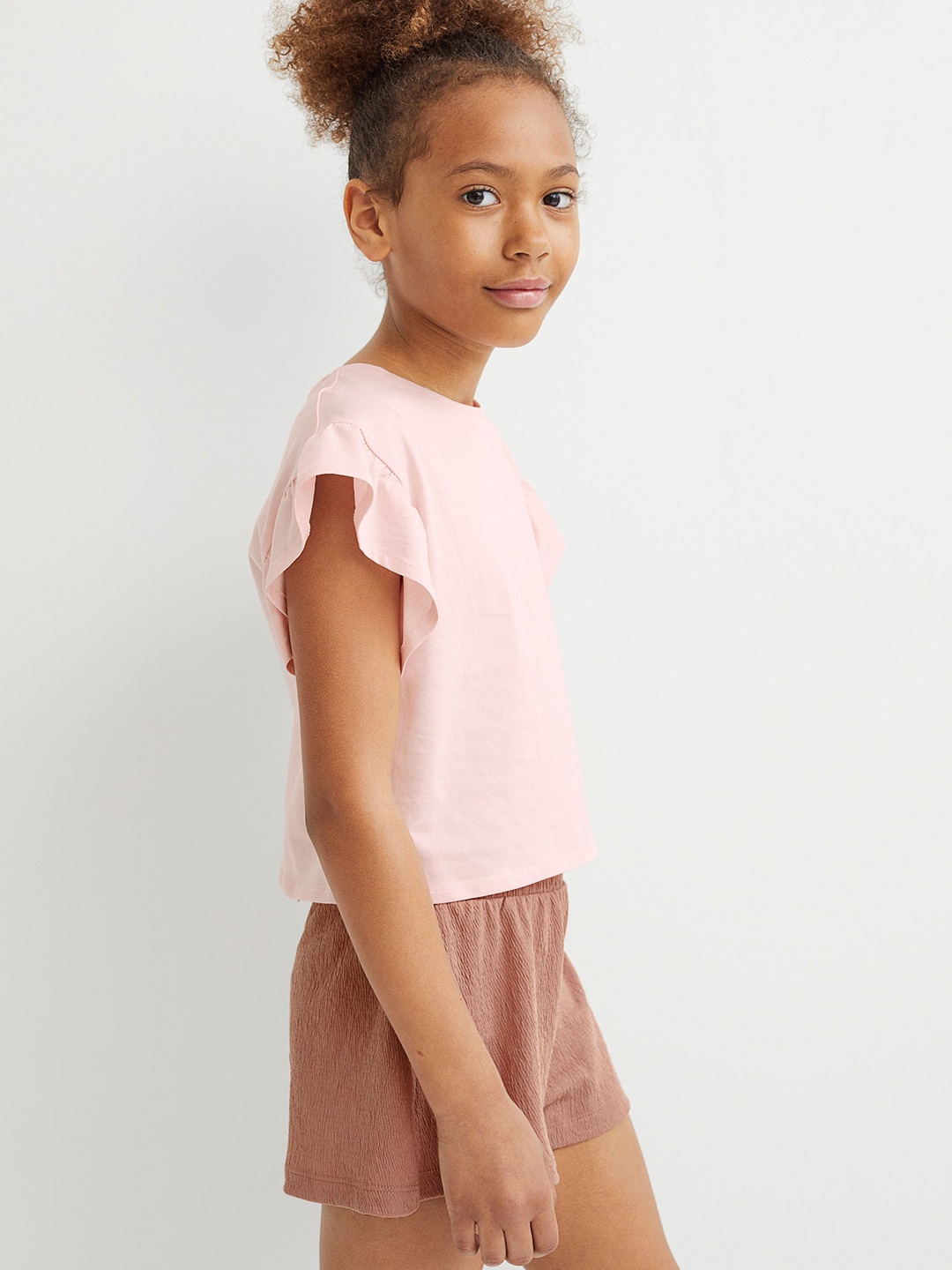 

H&M Girls Brown & Pink 2-Piece Jersey Set