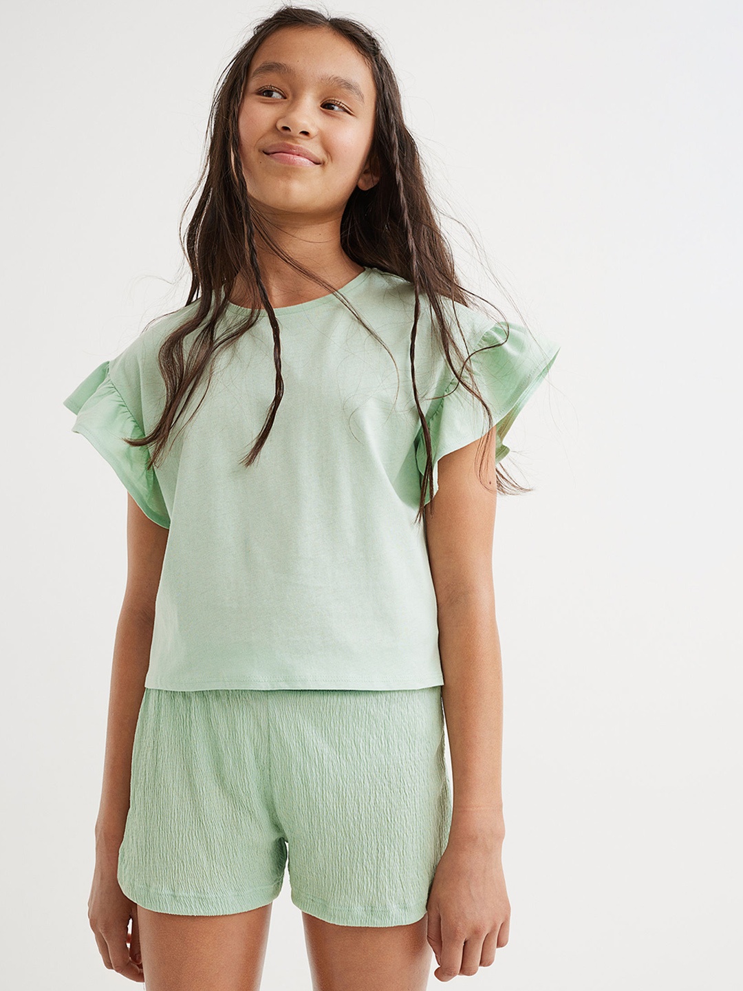 

H&M Girls Green 2-Piece Jersey Set