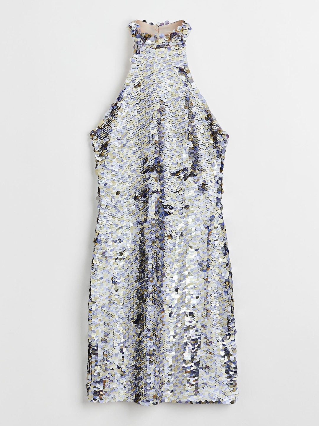

H&M Sequined Dress, Silver