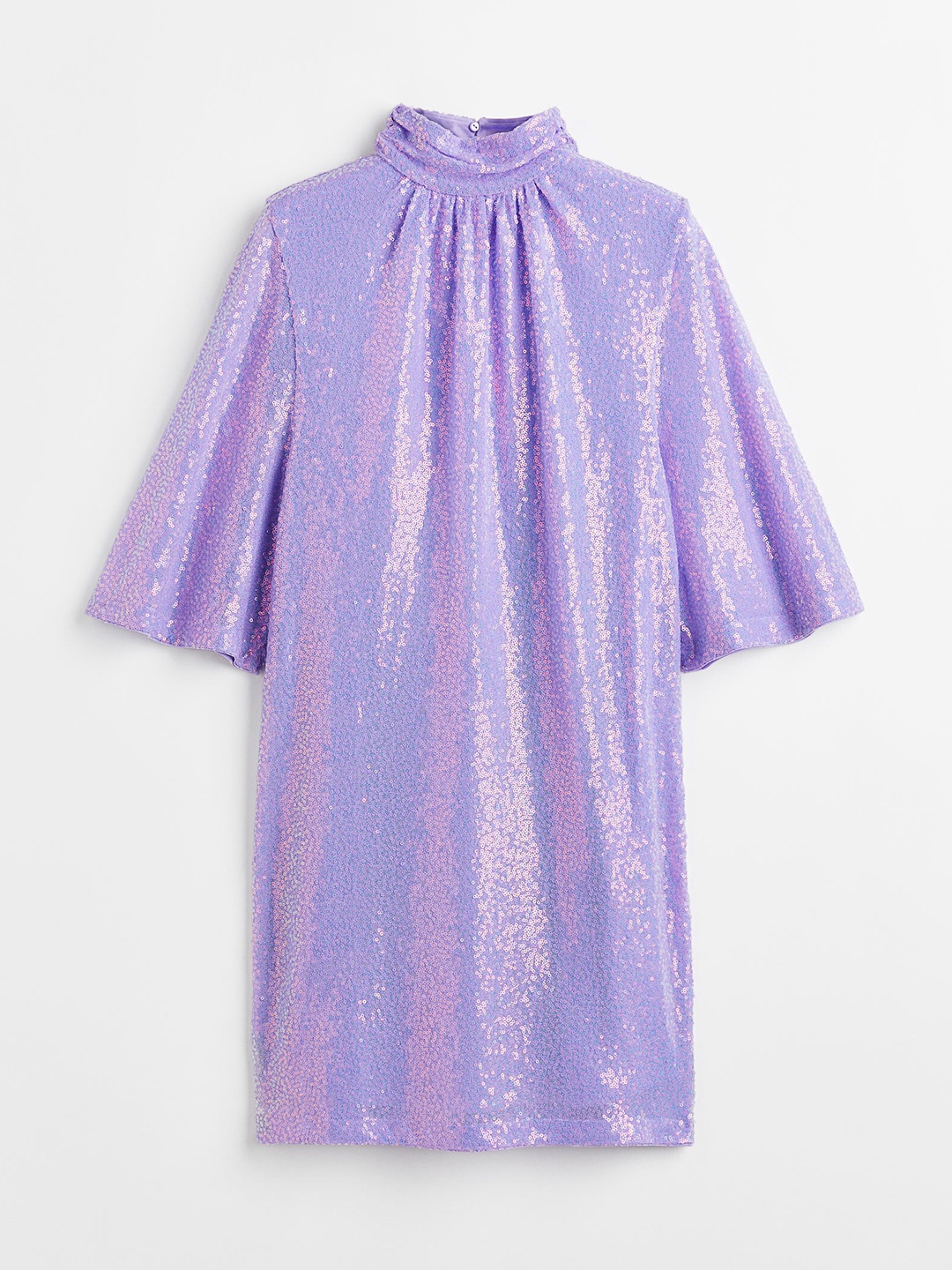 

H&M Women Purple Sequined Dress