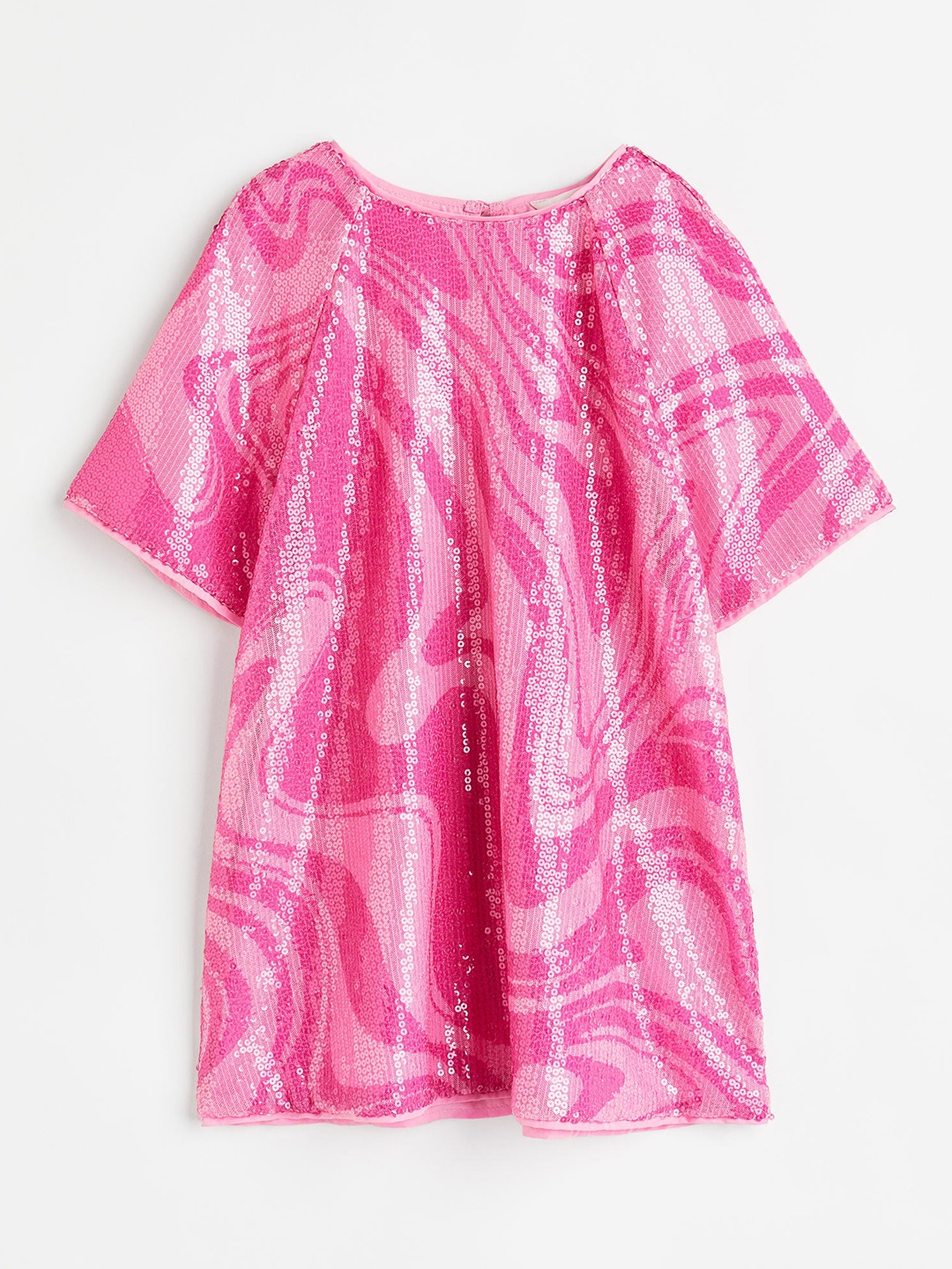 

H&M Woman Pink Sequined dress