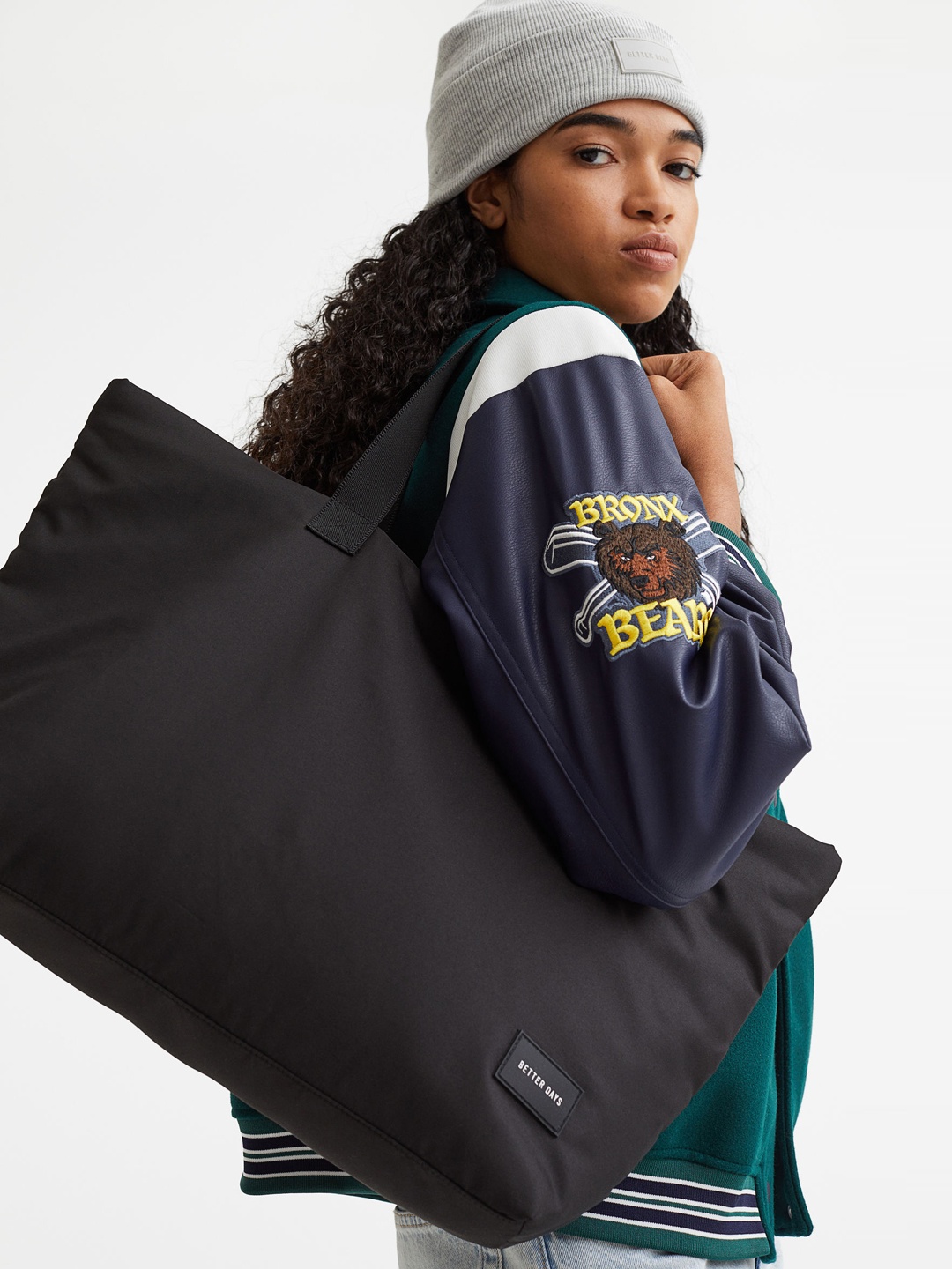 

H&M Black Large Shopper