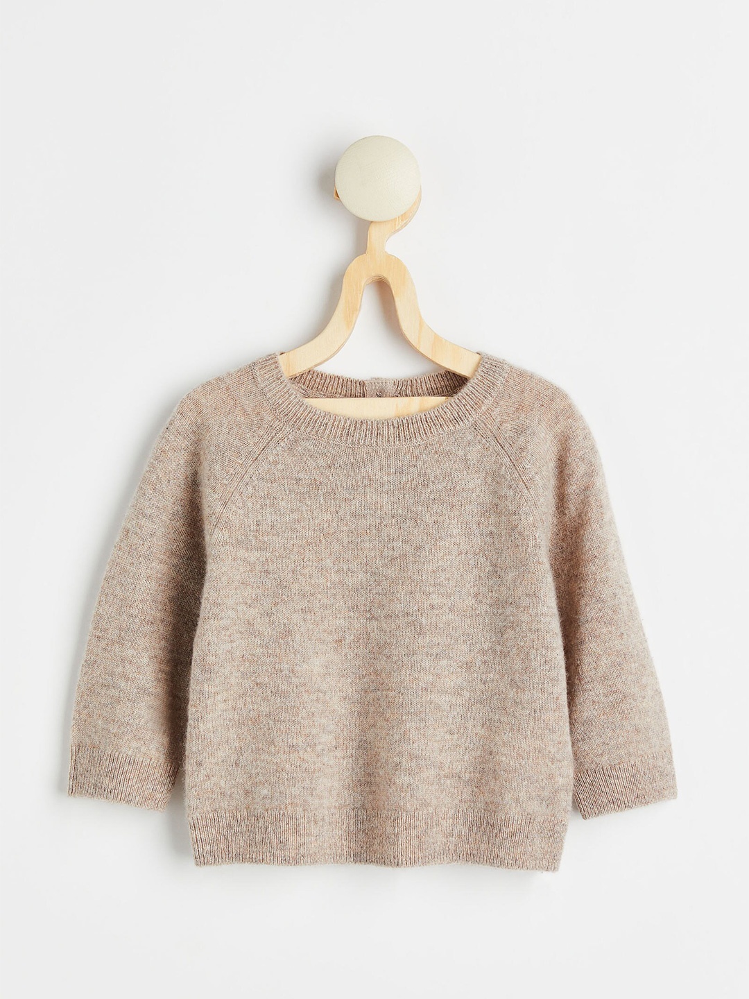 

H&M Girls Beige Cashmere Jumper