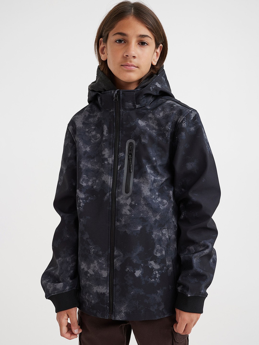 

H&M Boys Black Water-Resistant Jacket