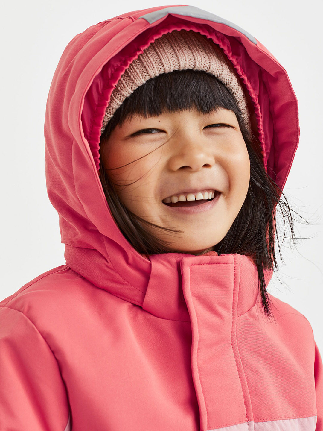 

H&M Girls Pink Water-Resistant Jacket