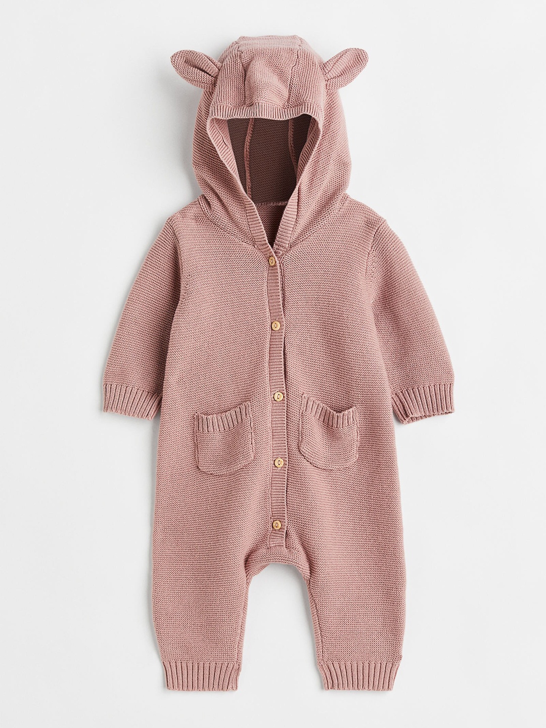 

H&M Boys Pink Padded All-In-One Suit