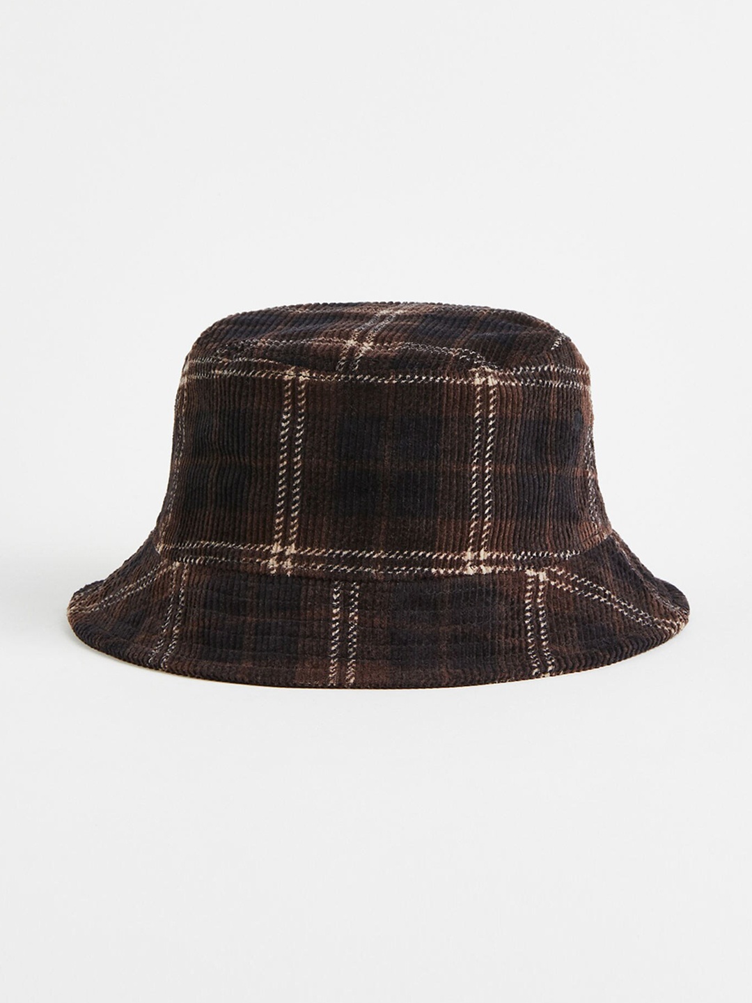 

H&M Men Brown Corduroy Bucket Hat