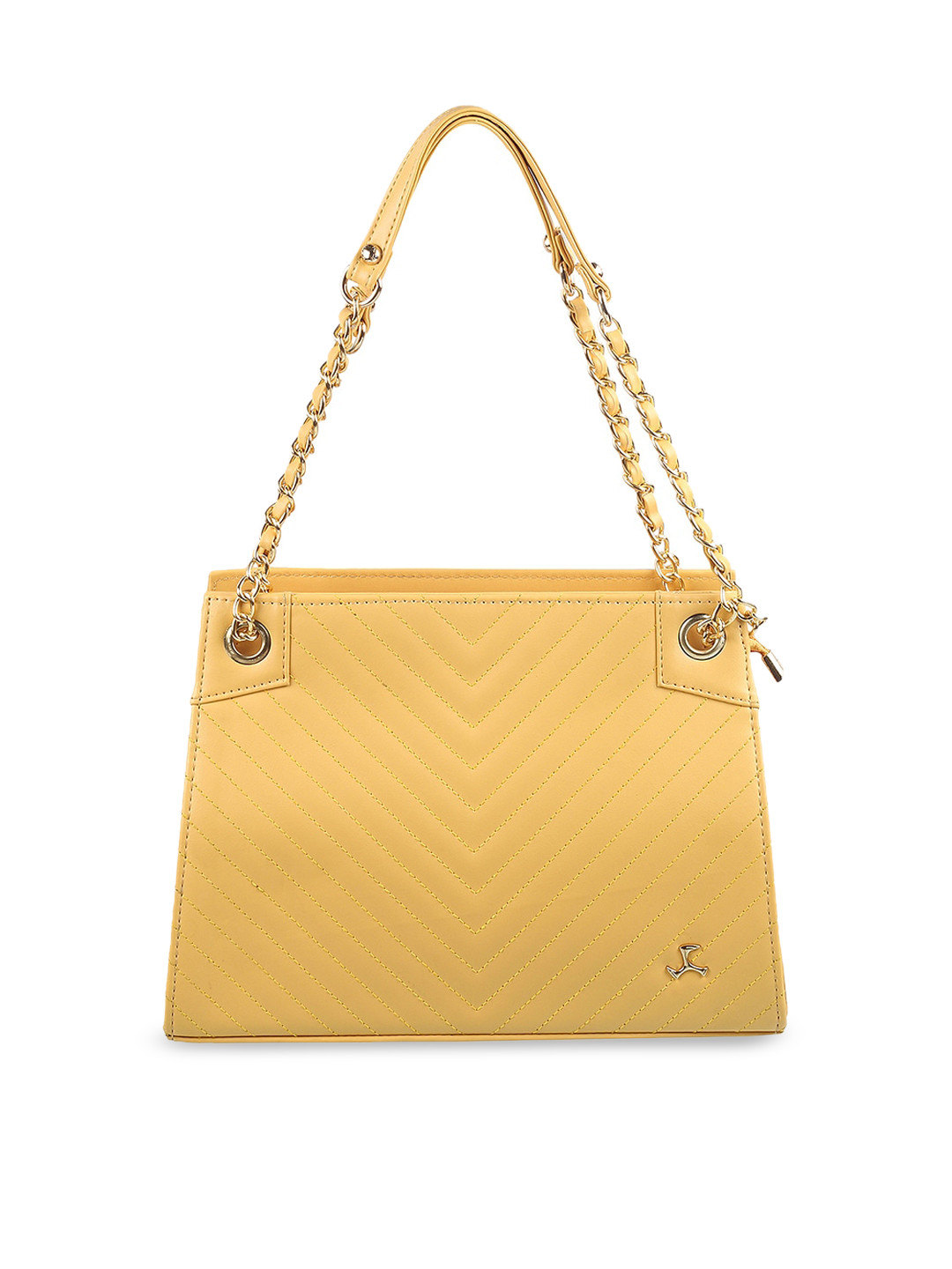 

Mochi Structured Shoulder Bag, Yellow