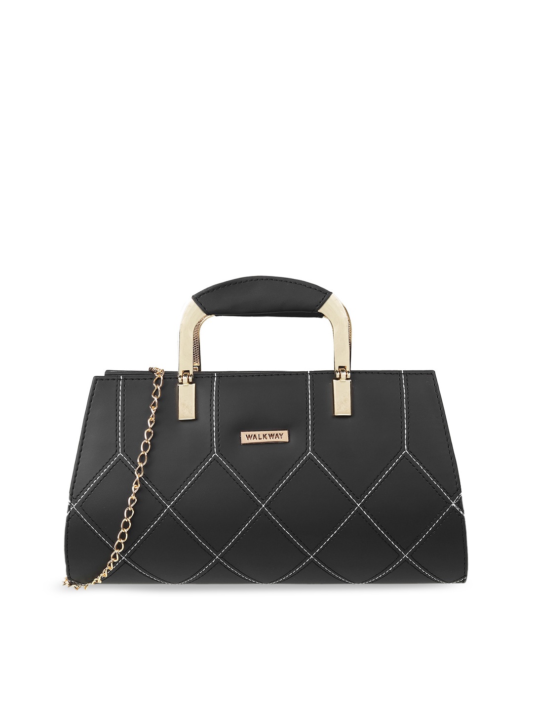 

WALKWAY by Metro Structured Handheld Bag, Black