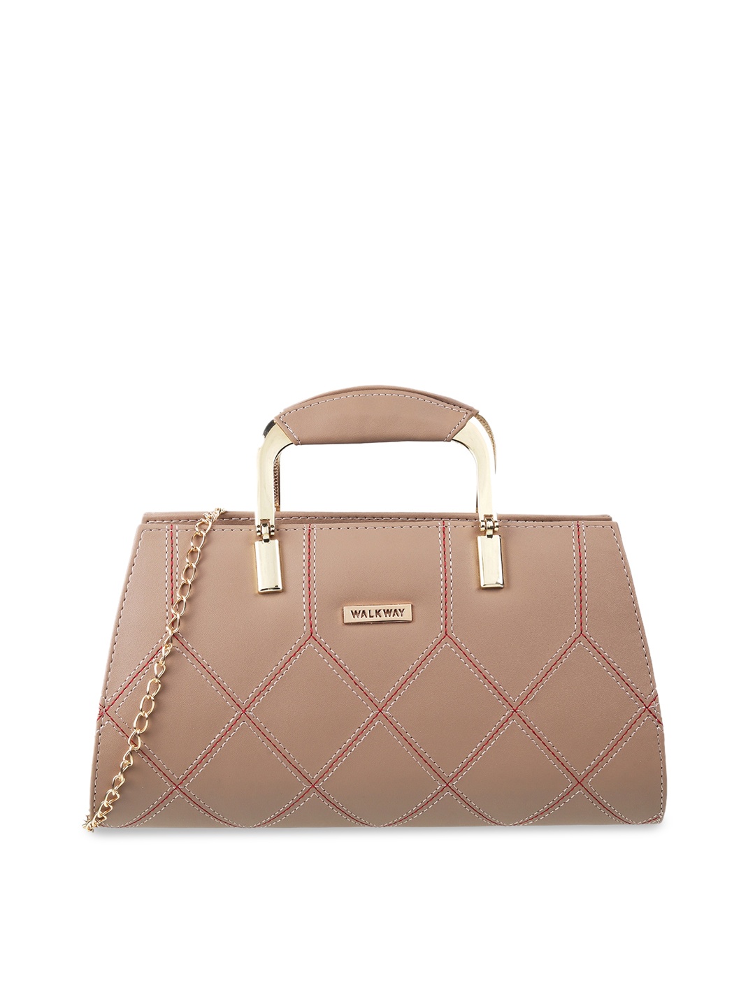 

WALKWAY by Metro Swagger Satchel, Beige