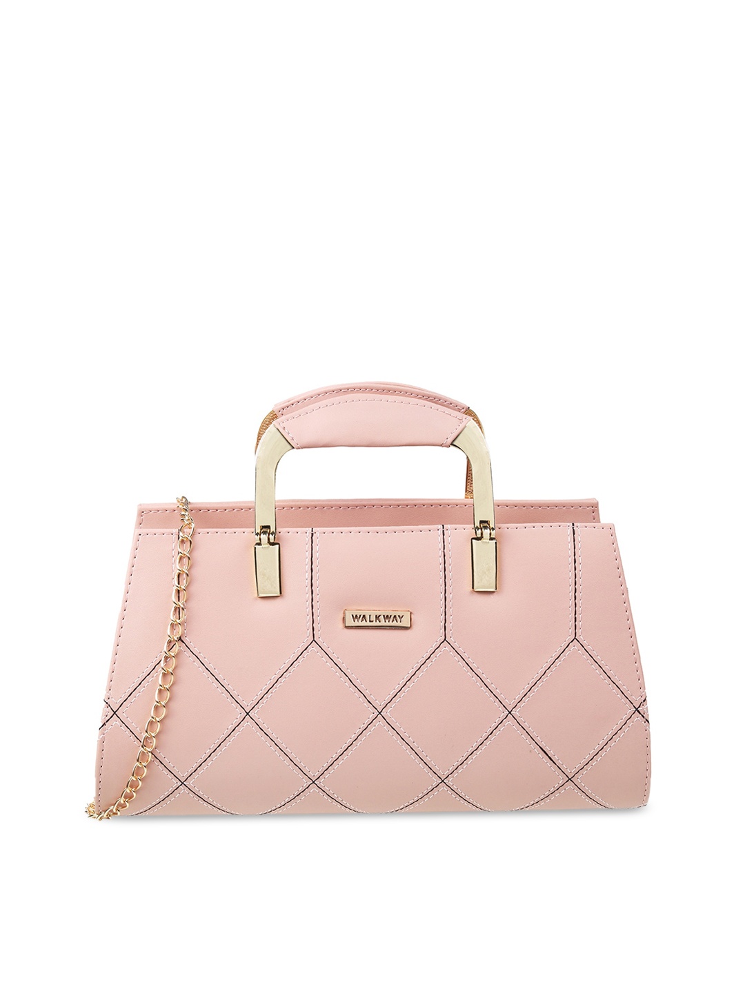 

WALKWAY by Metro Structured Satchel, Pink