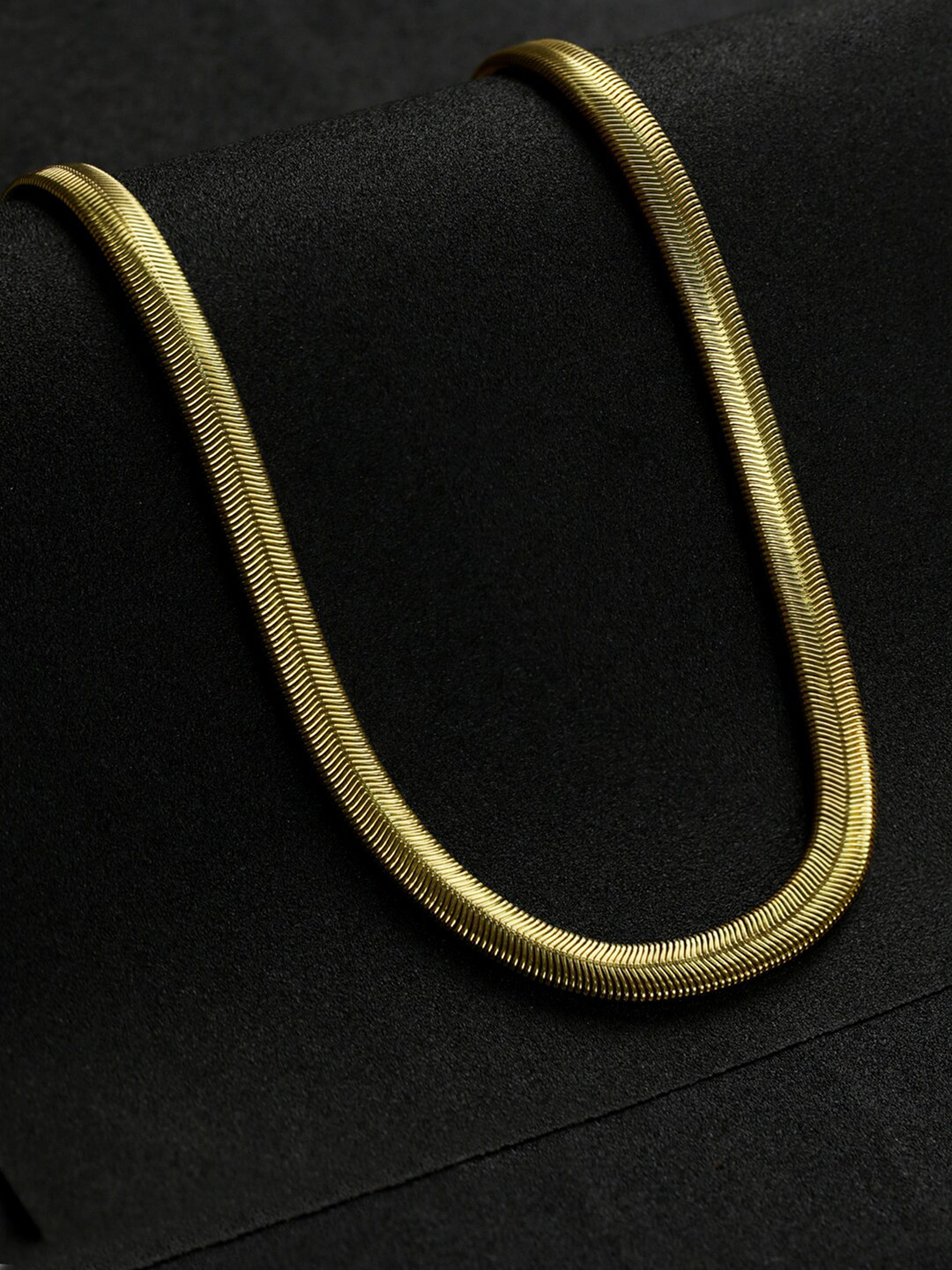 

Priyaasi Men Gold-Toned Brass Gold-Plated Chain