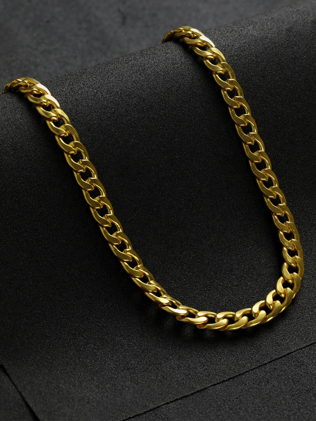 

Priyaasi Men Gold-Toned Brass Gold-Plated Chain