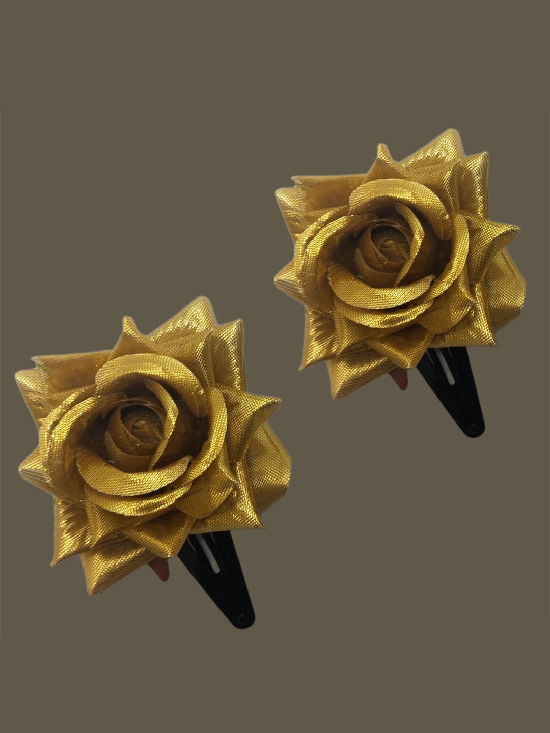 

LYF5STAR Women Set of 2 Tic Tac Hair Clip, Gold