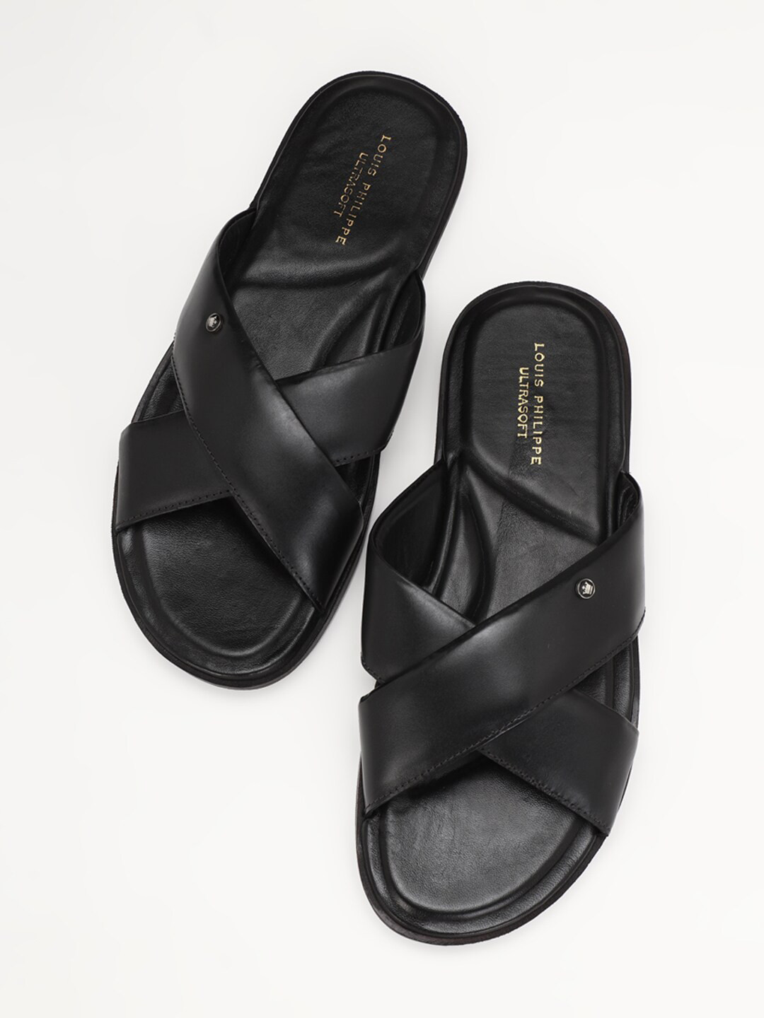 

Louis Philippe Men Slip-On, Black