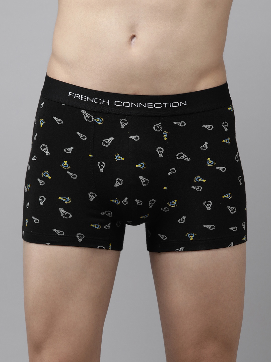 

FCUK Men Black Printed Trunk M2AAR