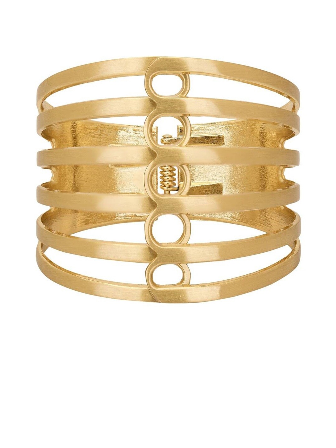 

Adwitiya Collection 24K Gold-Plated Embellished Bangle