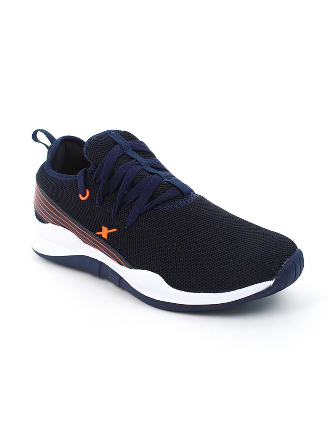 

Sparx Men Navy Blue Textile Running Shoes