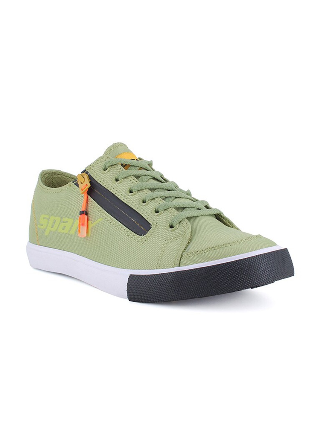 

Sparx Men Round Toe Textile Sneakers, Green