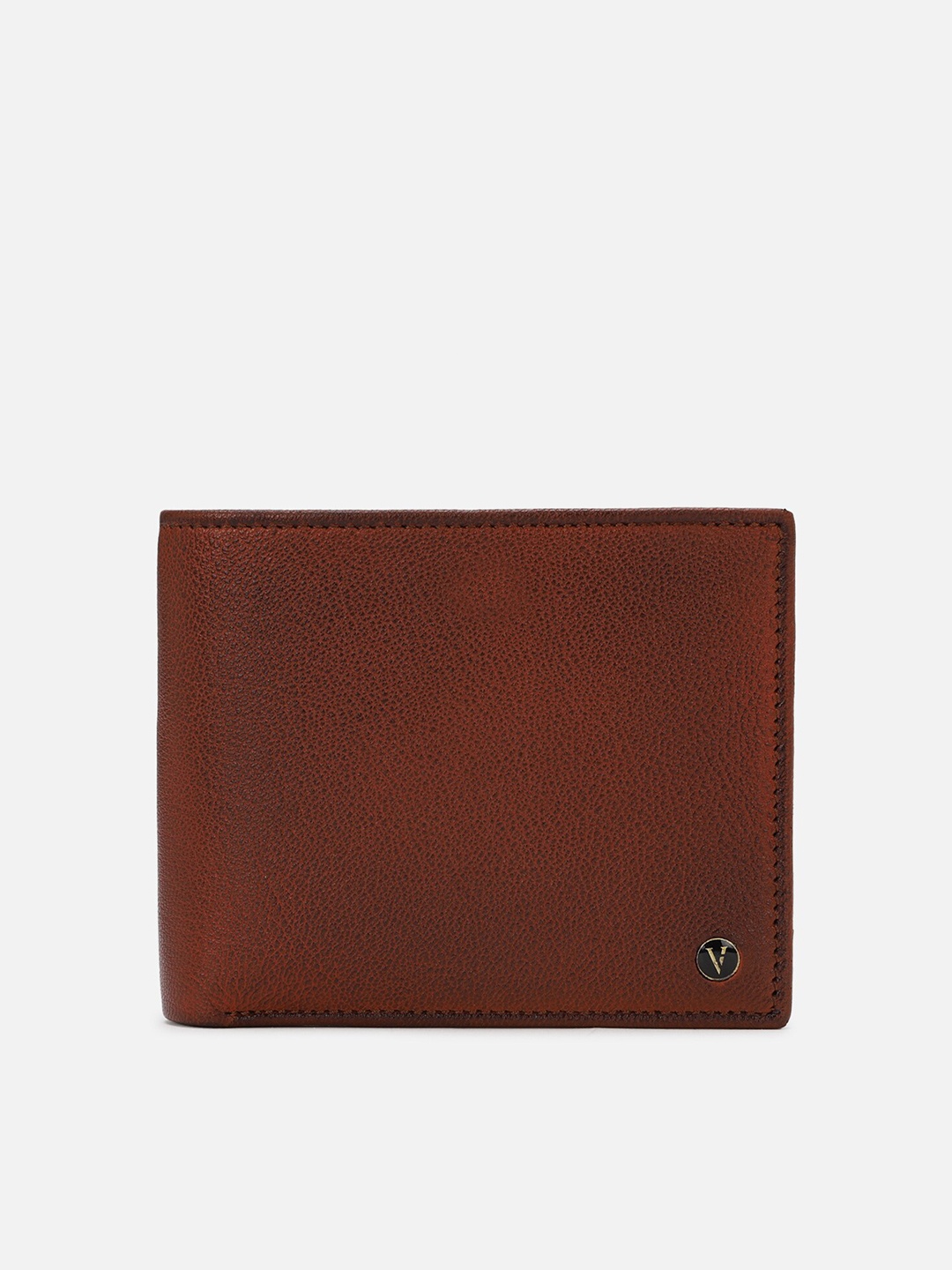 

Van Heusen Men Leather Two Fold Wallet, Brown