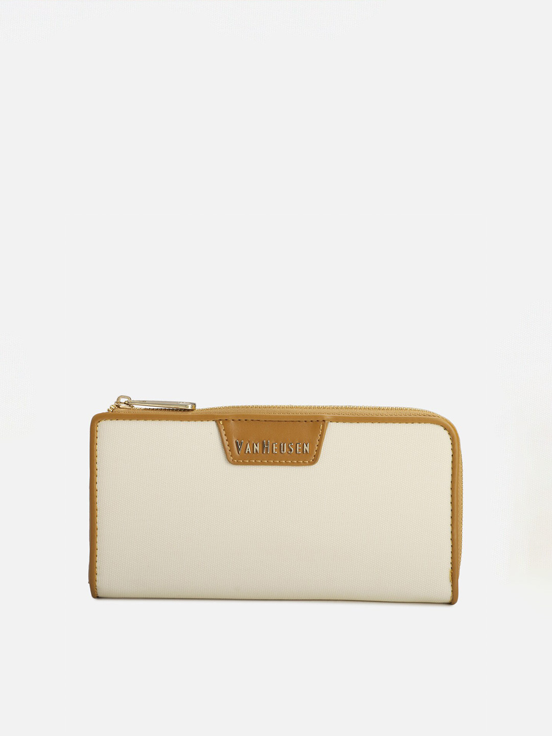 

Van Heusen Woman Women PU Zip Around Wallet, Beige