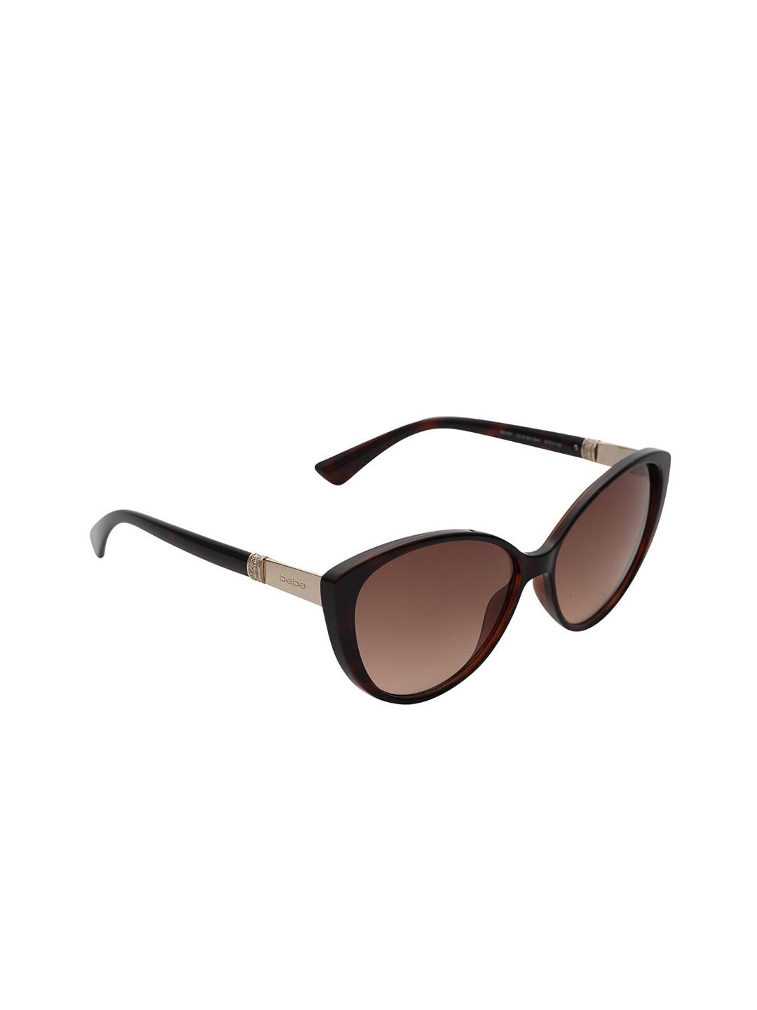 

bebe Women Brown Lens & Brown Cateye Sunglasses Bebe_3064_C2_S-Brown