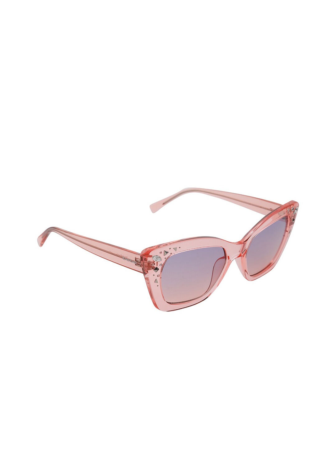 

bebe Women Purple Lens & Pink Cateye Sunglasses Bebe_3039_C3_S-Purple
