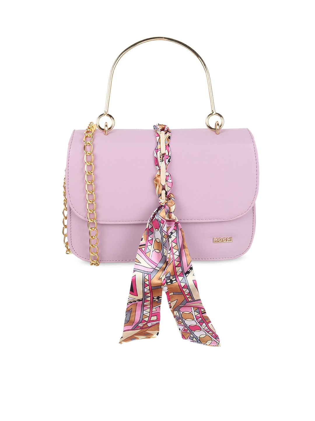 

Mochi Solid Purse Clutch, Purple