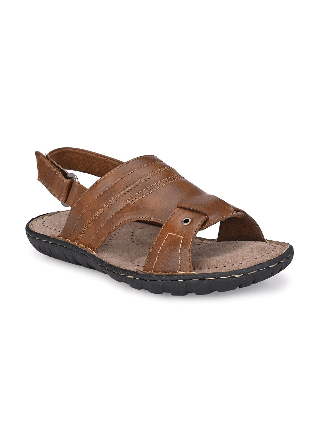 

SOFTIO Men Brown Comfort Sandals