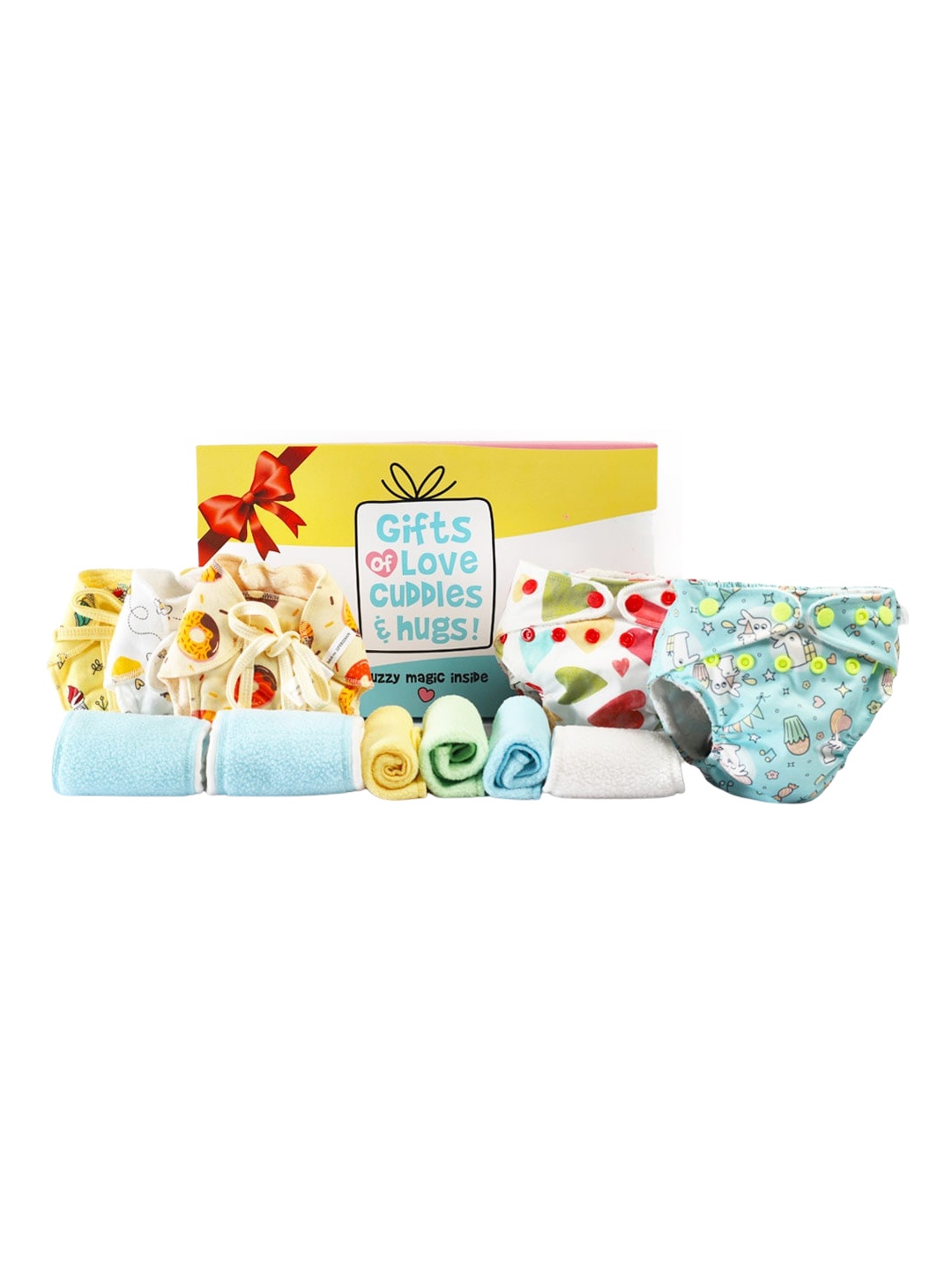 

SuperBottoms Infant Set of 13 Pcs Multi Baby Apparel Gift Set