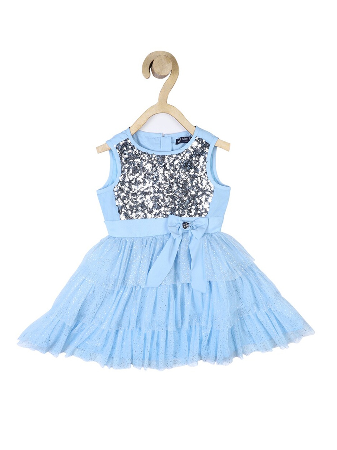 

Allen Solly Junior Girl Blue Embellished Dress
