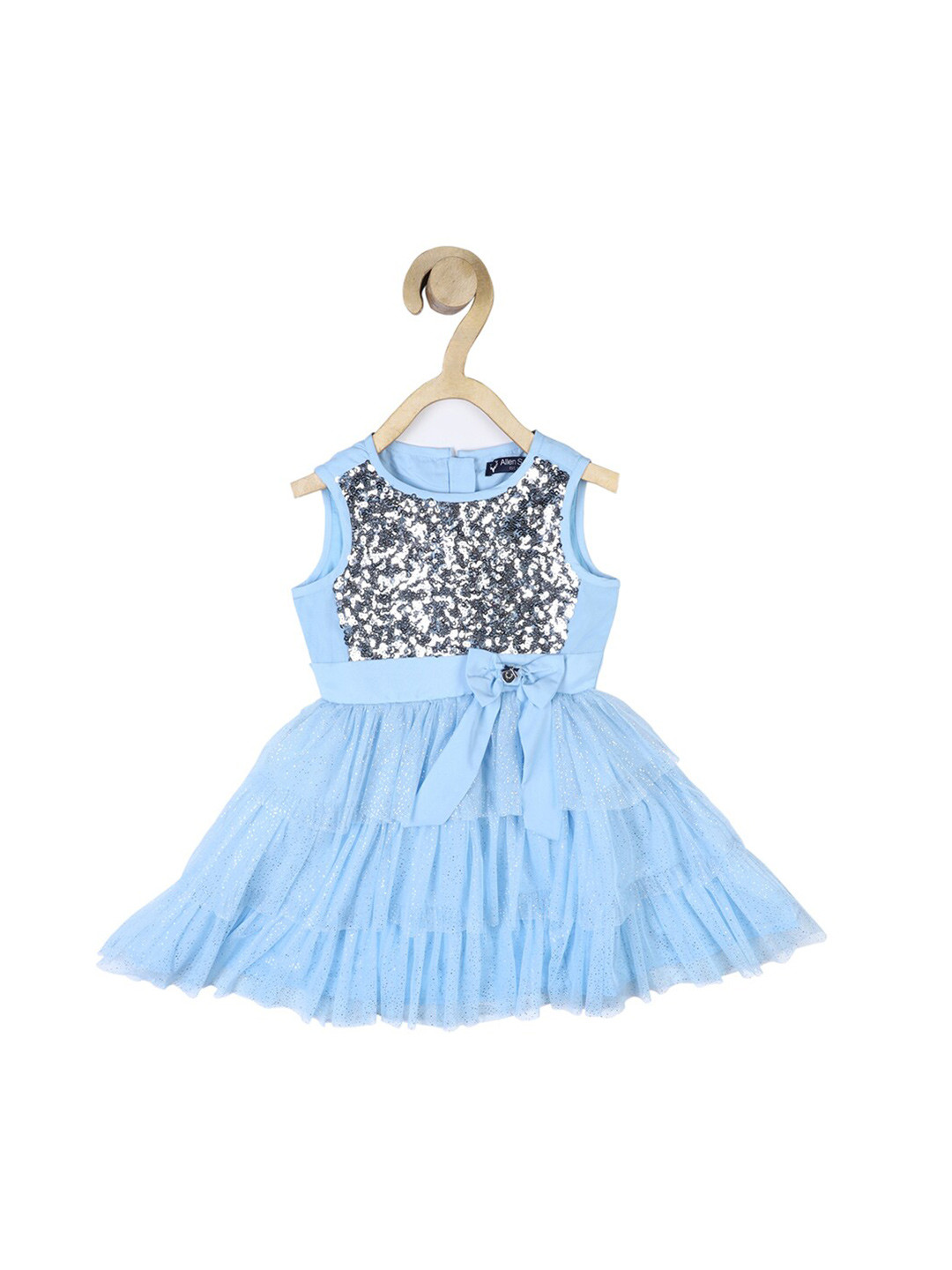 

Allen Solly Junior Girl Blue Embellished Dress
