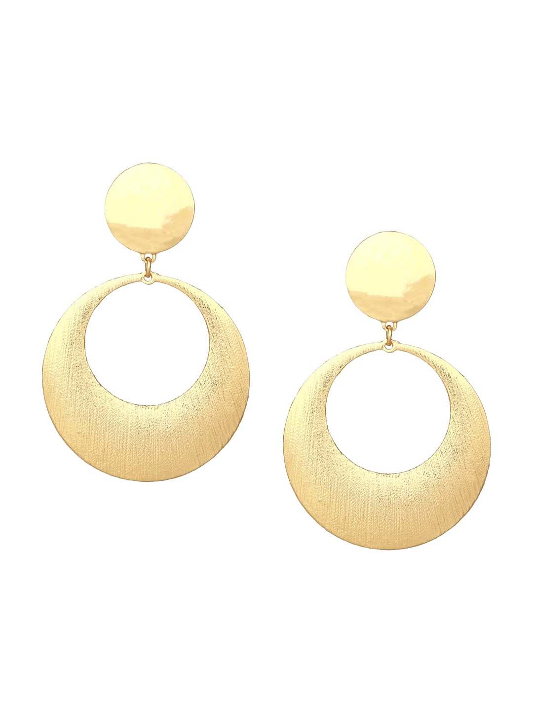 

Adwitiya Collection 24CT Gold-Plated Classic Drop Earrings